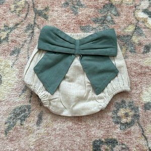 Sage Bow Bloomers